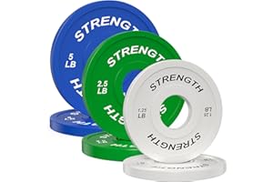 XDDIAS Rubber Weight Plates for Barbell, 2-Inch Olympic Grip Plate for Strength Training, Weightlifting and Bodybuilding in Home & Gym, Solid Cast Iron Weight Plates Pair and Sets