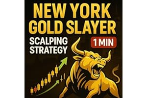 The New York Gold Slayer | XAUUSD 1-Min Trading Strategy eBook | 90% Accuracy | Smart Money Concepts| Institutional Trading