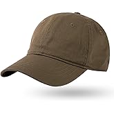 TOP-EX Unstructured 100% Organic Cotton Oversized XL XXL Cooling UPF50+ Baseball Caps Big Head