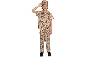 Jason Party Army Costume for Kids Soldier Costume Military Costumes for Boys