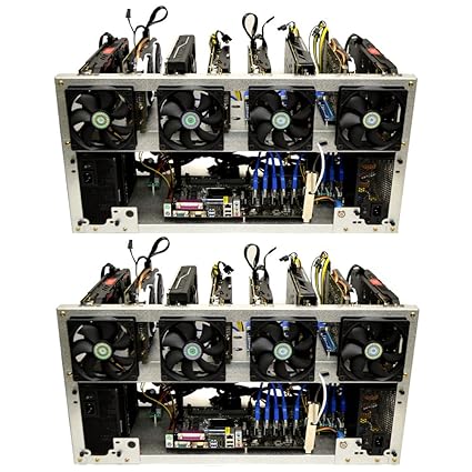 Spartan Open Air Mining Rig Frame Xmr Coin Mining Nedir Pec