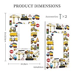 Kid Boy Construction Trucks Cartoon Car Excavator
