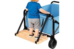 OUSEXI Stroller Wagon Standing Board - Stand Up Attachment with Slip-Resistant Surface for Toddlers Suitable for All 2-Seat & 4-Seater Wagon Strolle Accessories (Style 2)