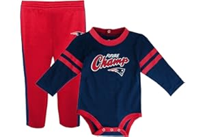 Outerstuff NFL Newborn Infants Little Kicker 2 Piece Creeper Bodysuit Romper and Pant Set
