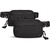 Vertx Everyday Tactical Fanny Pack 2.1-100% Nylon Fanny Pack for Men and Women with CCW-Ready Design and Rapid Access Tab - Black - 2L