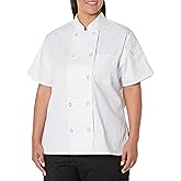 Uncommon Threads Tahoe Short Sleeve Chef Coat Jackets for Women