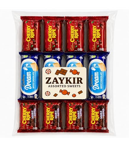 Amazon.com : Cadbury Cherry Ripe Multipack : Chocolate Assortments