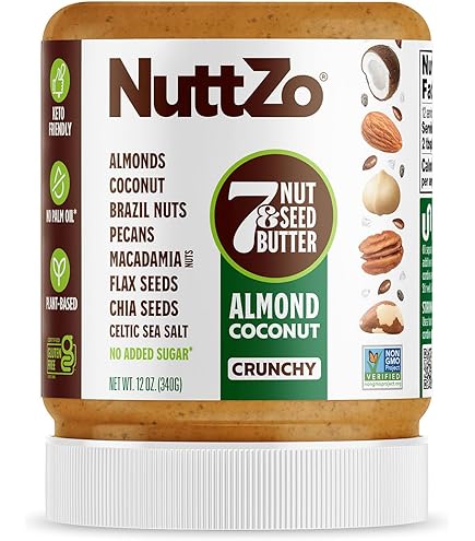 Amazon.com : NuttZo Organic Power Fuel 7 Nuts and Seeds Butter