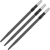 Target Darts Swiss Point Chrono 40mm 3 Pack Black - Stainless Steel Points