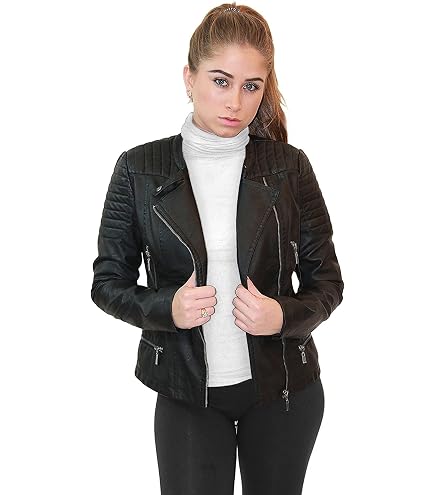 Womens American US Flag Biker Jacket | USA Flag Motorcycle Bomber