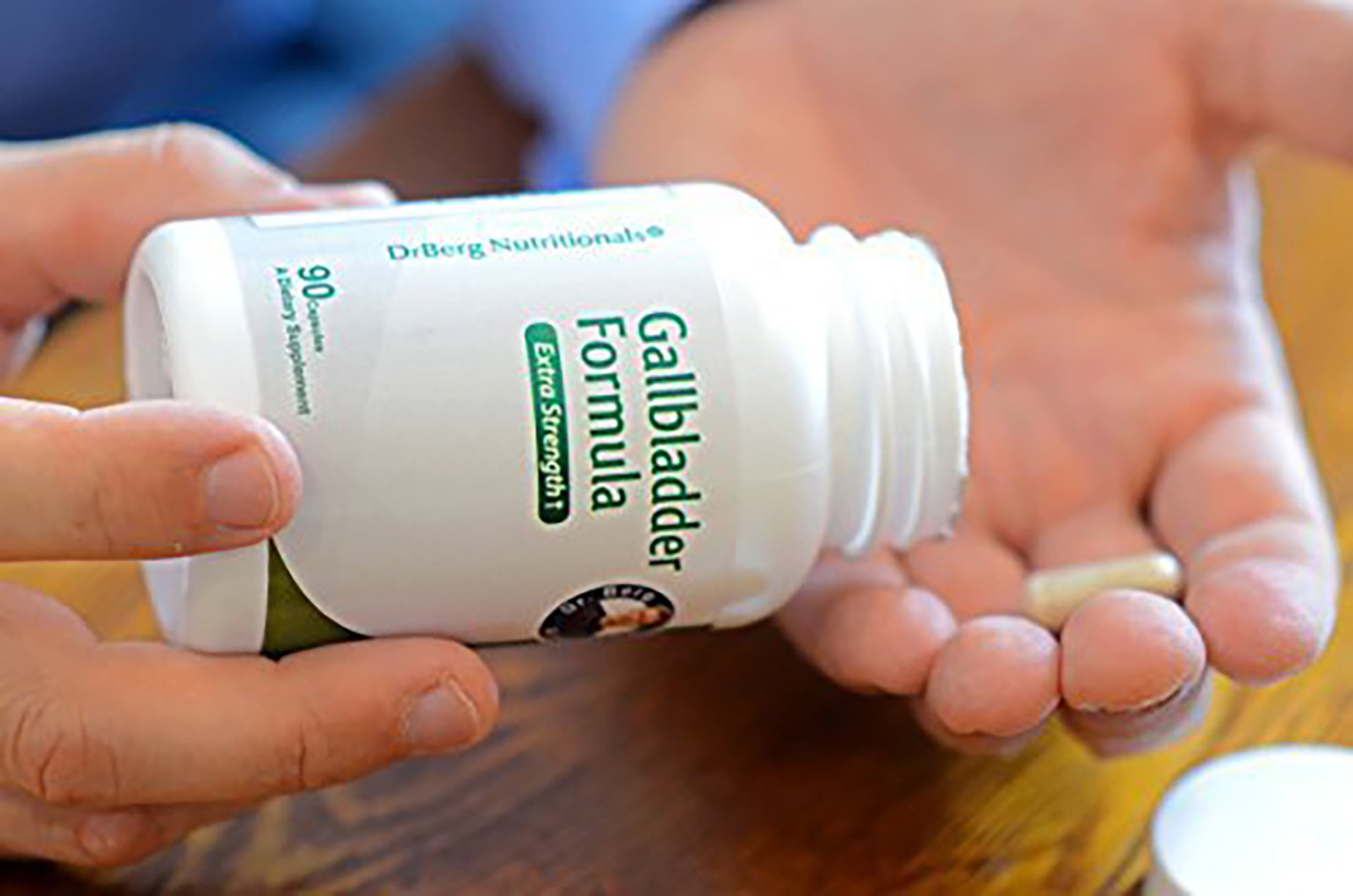 Dr. Berg’s Gallbladder Formula Contains Purified Bile Salts, 90
