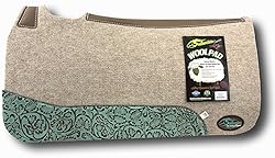 The Montana 100% Extra Fine Wool Saddle Pad by