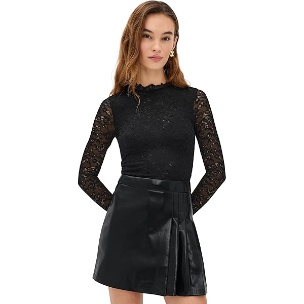 alice + olivia Women's Meeko Embroidered Ruffle Sleeve Shirt Dress, Off  White, 6 at Amazon Women's Clothing store