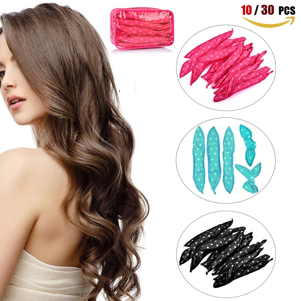 Hailicare 10 30 Pcs Magic Sponge Pillow Soft Hair Roller Best