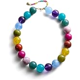 BaubleBar - Jane Gold-Plated Semi-Precious Beaded Necklace