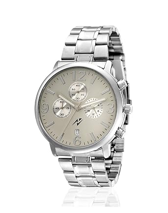 Chronograph Silver Dial Mens Watch - 71
