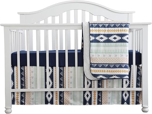 crib sheet and skirt