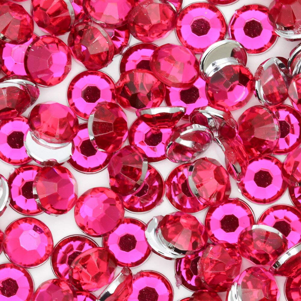 アクリル ラインストーン 5サイズセット (チェリー) ネイルストーン 手芸 レジン の商品画像