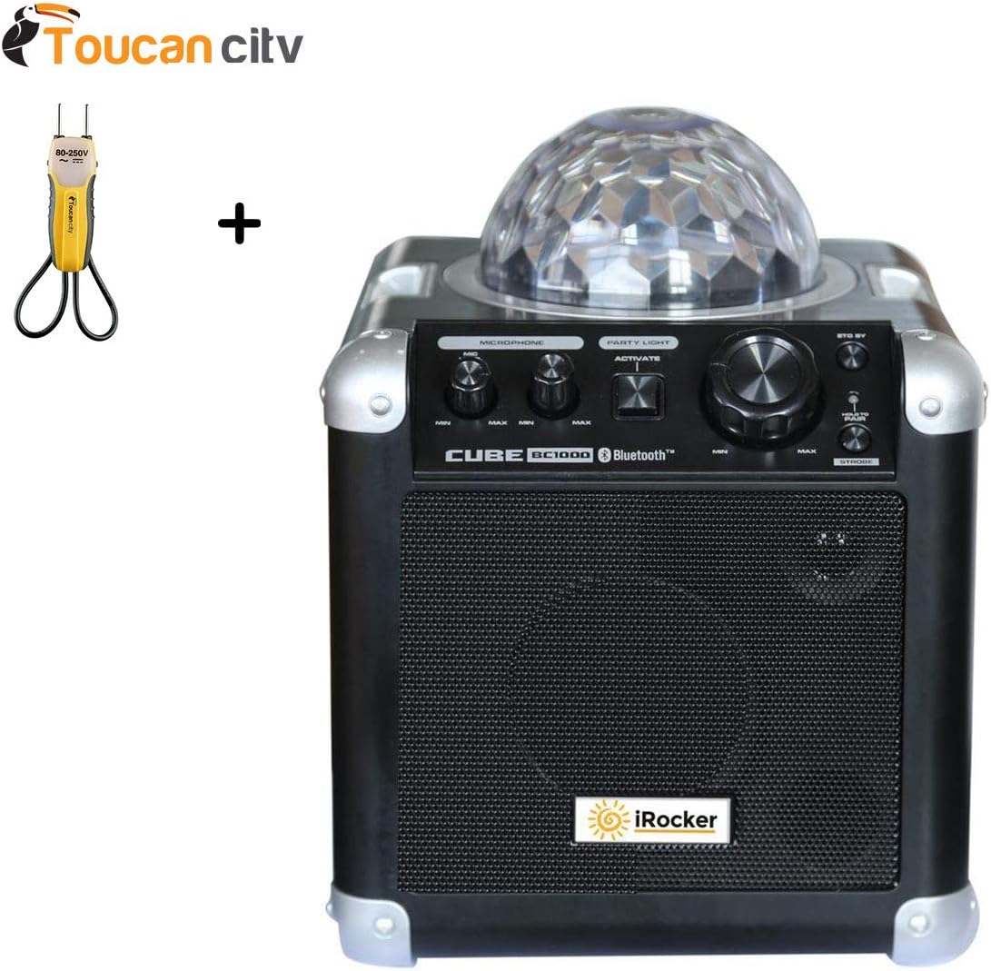 irocker portable bluetooth karaoke machine