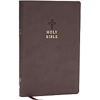 NKJV Holy Bible, Ultra Thinline, Burgundy Bonded Leather, Red