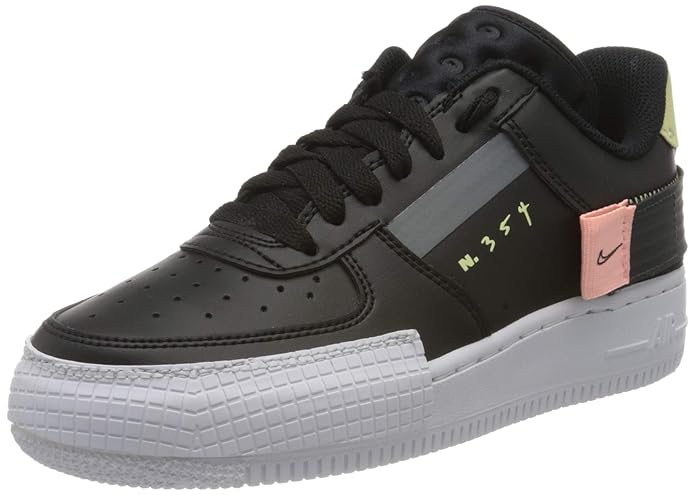 Nike Af1-Type (Black/Anthracite-Zinnia 10): Buy Online at Low Prices in India - Amazon.in