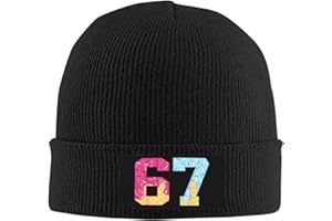 67 Knit hat Ice Cream Drip Meme Funny Six Seven Gen Alpha Slang Beanie