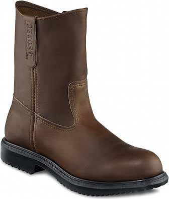 Amazon.com: Red Wing 2231 Botas de trabajo para hombre de 11 pulgadas  (punta de acero, peligro eléctrico), Marrón, 9.5 : Ropa, Zapatos y Joyería