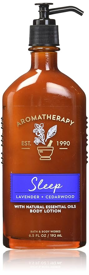 Bath & Body Works Sleep Lavender Cedarwood 6.5 Oz Aromatherapy Lotion