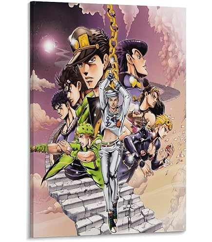 JOJO'S BIZARRE ADVENTURE ポスター Original JoJo's Bizarre Adventure Anime Poster