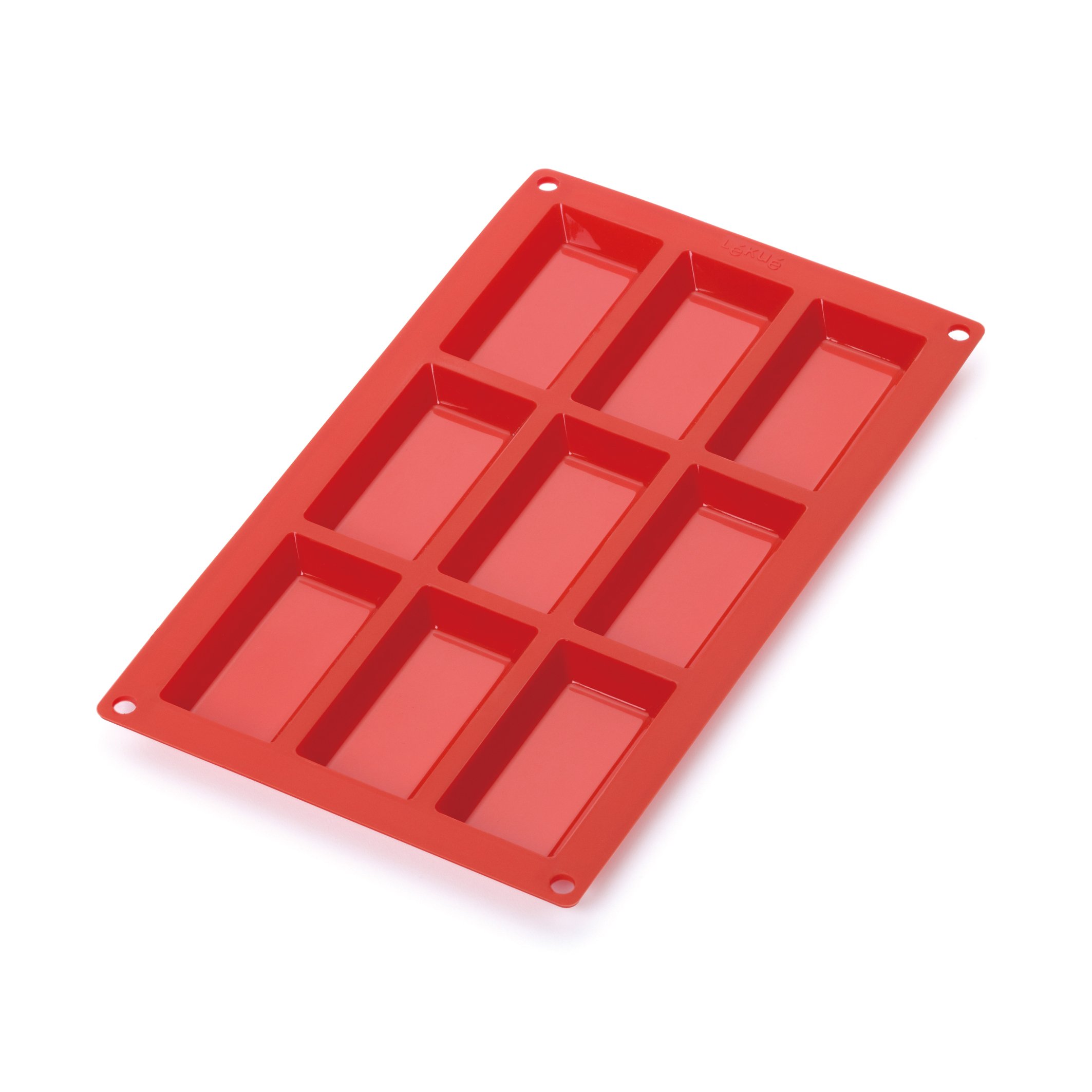 Lékué Cake/Pastry Mould 9 Holes Platinum Silicone