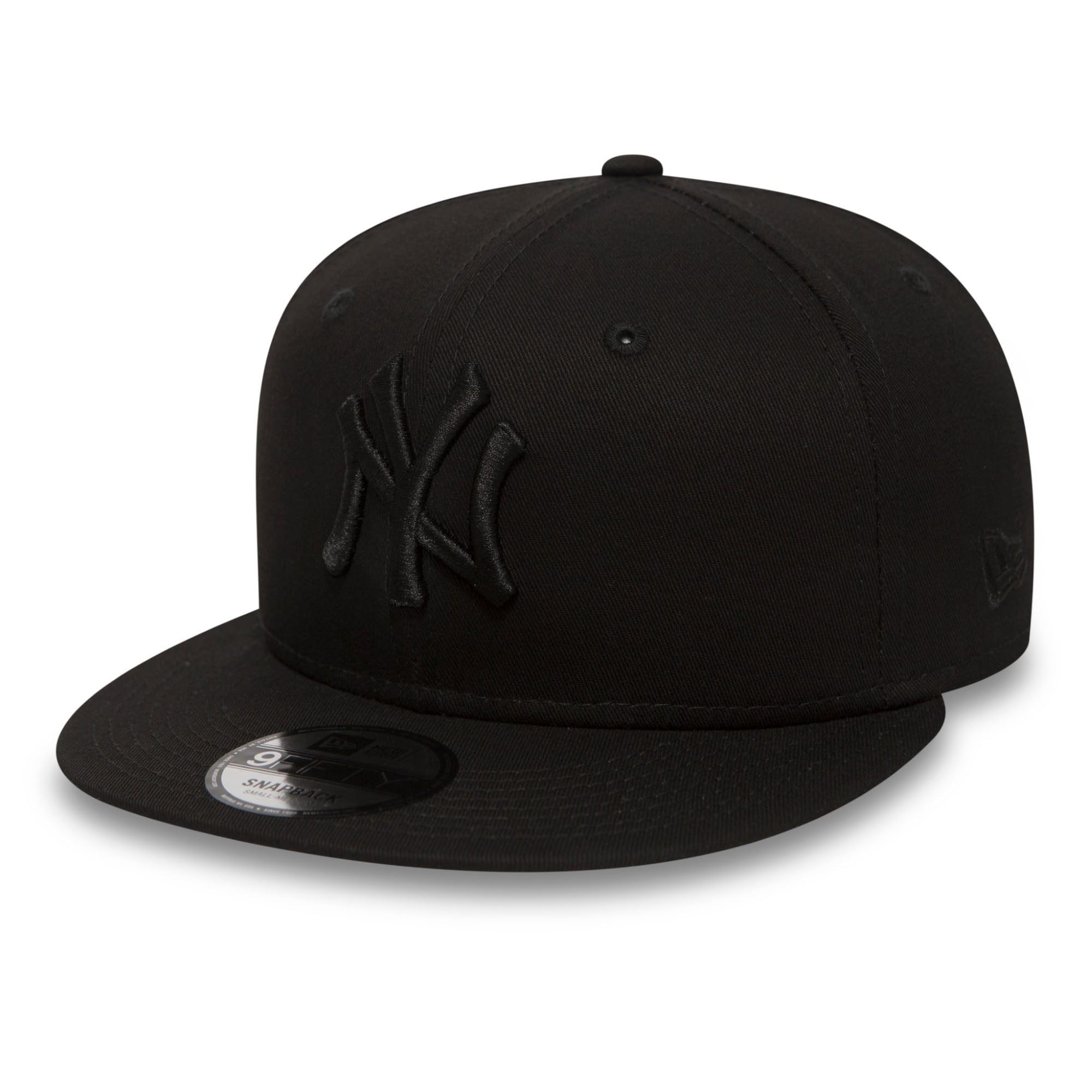 New Era New York Yankees MLB Seasonal Basic Black 9Fifty Adjustable Snapback Cap