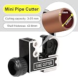 Toolwiz Copper Pipe Cutter 3-28mm Mini Tube Cutter for Plumbing HVAC Automotive view 2