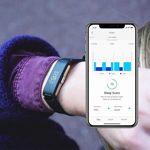 Withings Pulse HR – Water Resistant Health Fitness Tracker with