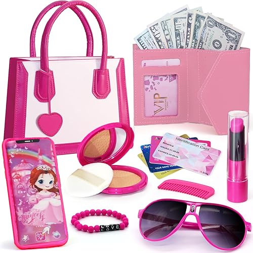 Alritz Toddler Purse Playset -Princess Toys for Little Girls Ages