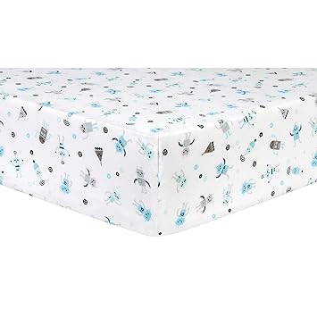 amazon flannel crib sheets