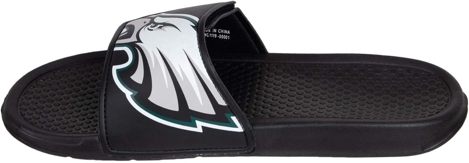 FOCO NFL Philadelphia Eagles Unisex Big Logo Slide-Big Logo Slde : Clothing
