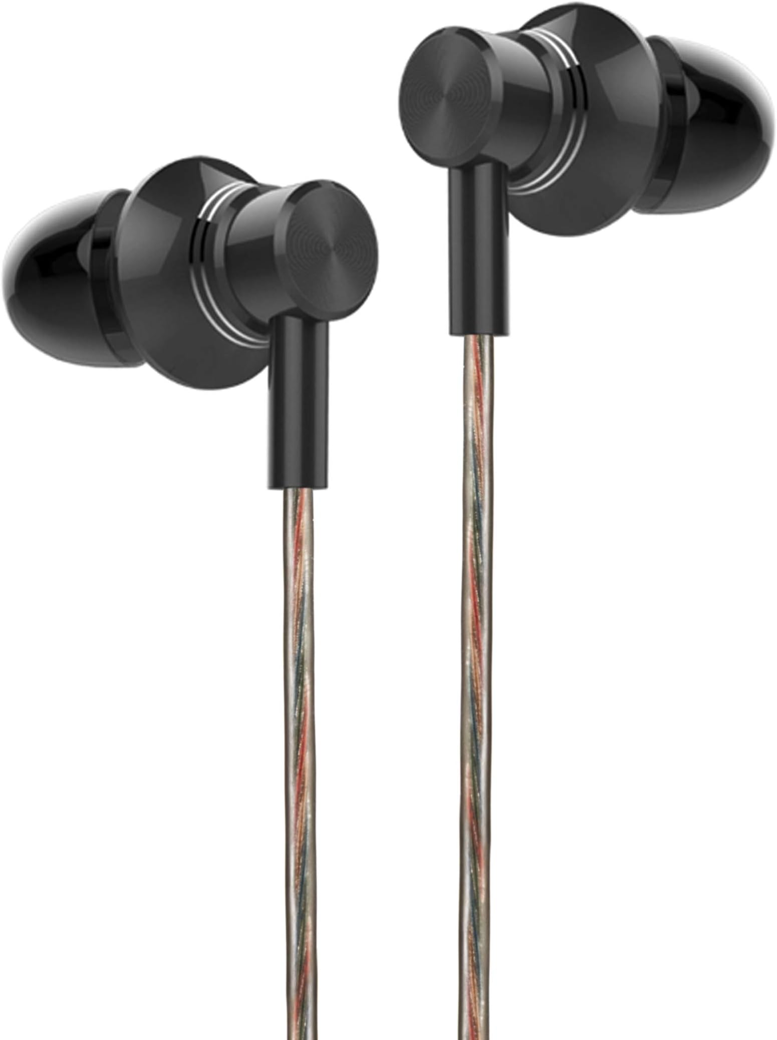 reewo in-Ear Hyperbass Metal Earphones with Mic and Slide Sound Control