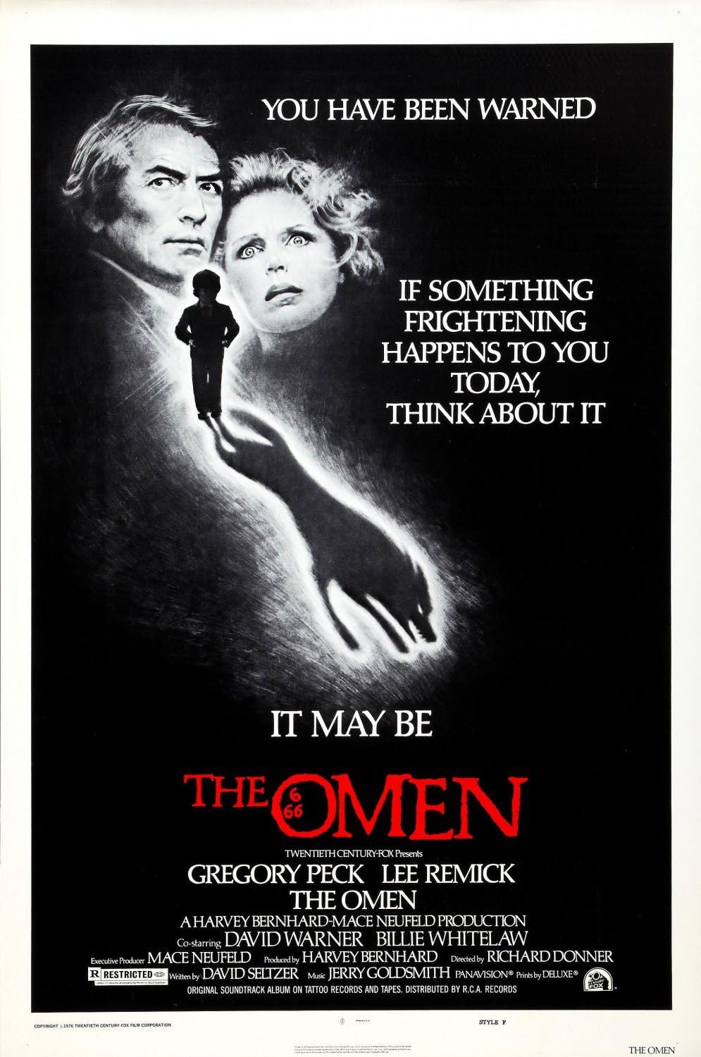 PremiumPrints - The Omen Movie Poster - XFIL965 Premium Canvas 11