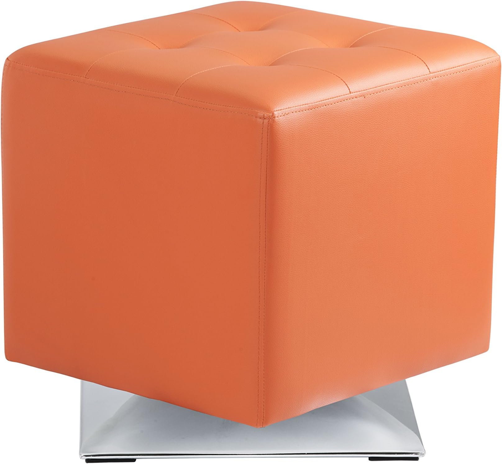 Sunpan Modern Urban Unity Ottomans, Orange