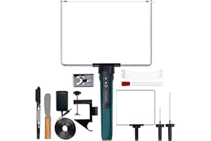 WINONS Hot Wire Foam Cutter Tool, WFC0010 Polystyrene and Styrofoam Cutter has 450°C Max. Temperature and Wider Cutting Zone, Hot Knife Cutting Tool with German Standards (Kit of 15)