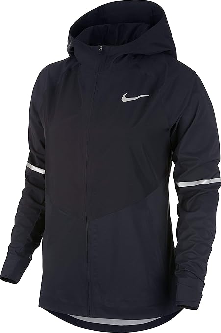 nike women's aeroshield hooded running jacket