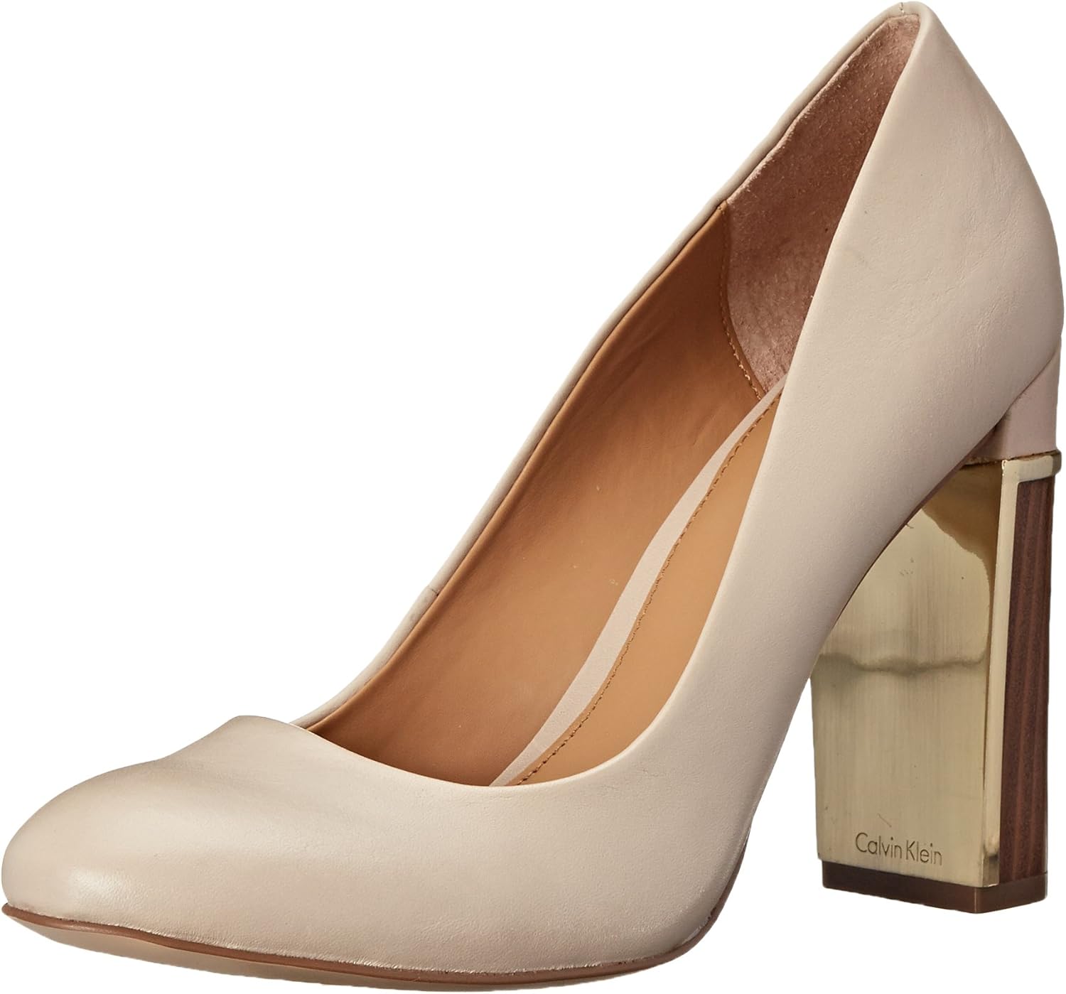 calvin klein beige pumps