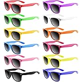TUPARKA 12 Pack Sunglasses Neon Colors Sunglasses Party Favors Goody Bag Fillers Bulk for Birthday Party Beach Pool Party, 12 Colors