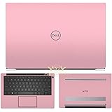 SopiGuard Skin for Dell XPS 13 inch (7390) Edge-to-Edge Coverage Vinyl Sticker Skin Wrap (Frozen Sakura Pink)
