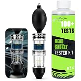 Dual-Chamber Head Gasket Tester Kit,Accurately &amp; Quickly Detects Leaks in Head Gasket