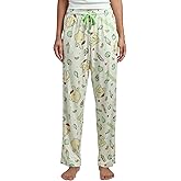 Bioworld Pompompurin Light Green Adult Womens Sleep Pants