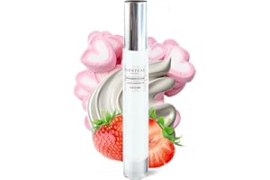 Scentual Fragrances, Luxury Perfume Oil, Ultra-Concentrated Women Roll-On Fragrance Oil, Long Lasting Rollerball Travel Mini Perfume, Vegan, Alcohol & Cruelty Free 10ml (Strawberry Clouds)