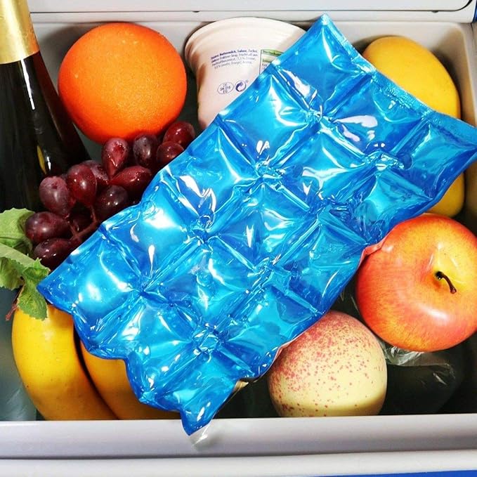 GEEZY Reusable Flexible Ice Pack Fridge Freezer Summer Cool Lunch Box