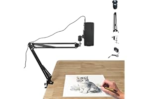 WANPI Art Projector For Tracing，Drawing，Painting , Mini Portable Digital Projector For Desktop Canvas/ Wall ,IOS/ Android Supported,Art Supplies For Artists ，Sketching Tool For Kids And Beginners