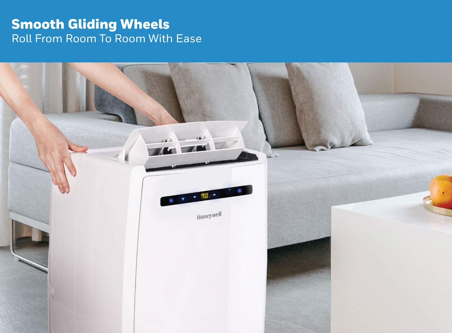 Honeywell MN10CESWW 10000 BTU Portable Conditioner, Dehumidifier & Fan